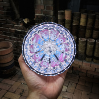 Großhandel Luxuriöses Tee-Tassen-Set mit Goldloch-Lotusblumen-Design Umweltfreundliche Wiederverwendbare 150ml Keramik Chinesische Tee- und Kaffeeschalen