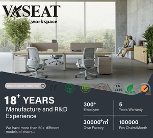 Nuova Sedia Ergonomica Confortevole in Rete e Schiuma, Poltrona Direzionale Girevole Reclinabile, Sedia <span class=keywords><strong>da</strong></span> Studio Premium per Ufficio - Product Image 2