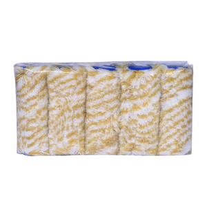 Rouleau de peinture miniature en polyamide vert et blanc de 4 pouces, qualité industrielle et bricolage, pour la peinture et la décoration - Product Image 5