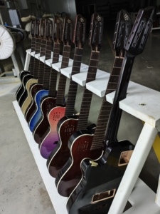 <span class=keywords><strong>Chitarra</strong></span> <span class=keywords><strong>Classica</strong></span> Silenziosa con <span class=keywords><strong>Corde</strong></span> in <span class=keywords><strong>Nylon</strong></span>, <span class=keywords><strong>Chitarra</strong></span> Elettrica Silenziosa con Pickup - Product Image 5