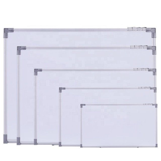 Wholesale Aluminum Frame Wall Mounted Magnetic Dry Erase Board Writing White Board for School Kids