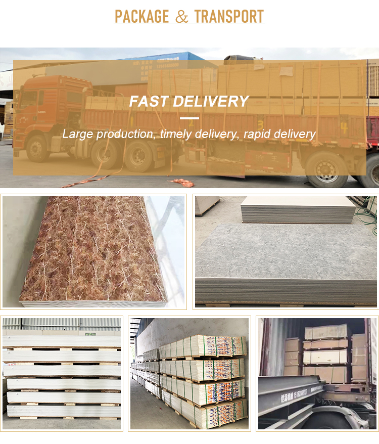 3D High glossy UV coating Hot stamping Linyi factory cheap panel(图10)