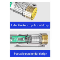 Pen Tester Tegangan Cerdas AC Non-kontak Induksi Voltmeter Detektor Daya Obeng Listrik Indikator - Promo