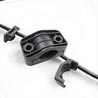 Serre-câbles en nylon PA en forme de C YiKu DUWAI K13/25 pour fixation de fils et câblage d'appareillage électrique, fabriqués en Chine, OEM disponible