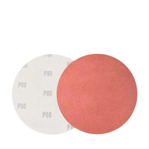 Discos de lija flocados Hubei de 4 pulgadas con adhesivo de alúmina para pulir, discos de lijado redondos de grado de exportación - Product Image 2
