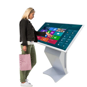 Self-service Inquiry Display 43/49 Inch Advertising Playing Equipment <b>Stand</b> Display <b>Screen</b> for Self-service Business Rental - Product Image 1