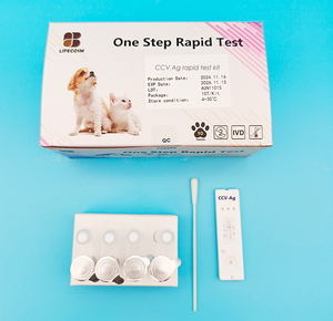 Nhà Máy Giá canine coronavirus Ag Kit kiểm tra parvovirus + ccv + Giardia + rotavirus/CPV + ccv + gia + CRV Ag kiểm tra Pet Cat Kit kiểm tra - Product Image 5
