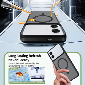 Adecuado para Samsung S26 Edge funda de teléfono con sensación de piel, S25 magnético dos en uno, 24 negro anticaída mate, 23 funda protectora - Product Image 4