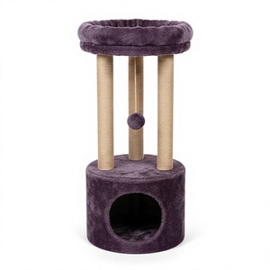 Torre para Gatos Atlanta Royal Purple con Comodidad Majestuosa - Product Image 1
