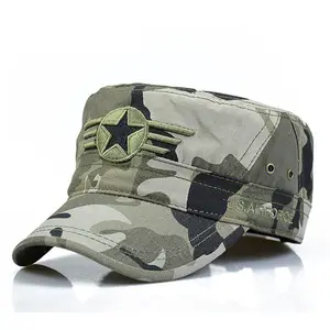 Chapéu vintage camuflado com cinco pontas, chapéu esportivo de camuflagem para homens, patrulha capresente, novo, 2023