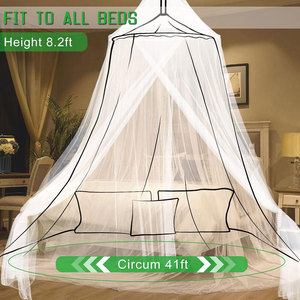 Xách Tay Đầy Đủ Nữ Hoàng Kích Thước Tán Giường Với Muỗi Lưới Đôi Cô Gái Công Chúa Bé Crib Kid & Người Lớn Giường Với Thiết Kế Thanh Lịch - Product Image 5