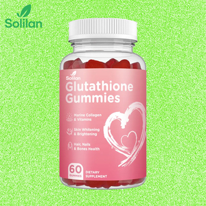 Collagen Gummy Vitamin Làm Trắng Sáng Chống-Lão Hóa Trẻ Trung Glow <span class=keywords><strong>Glutathione</strong></span> L-<span class=keywords><strong>Glutathione</strong></span> Gummy Phức Hợp Cho Da Tóc - Product Image 1