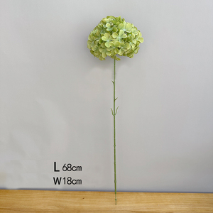 Fleurs d'hortensia artificielles à tige unique à 90 pétales. <span class=keywords><strong>Prix</strong></span> ultra-bas directement de l'usine, stock disponible, cascades de fleurs d'hortensia - Product Image 4