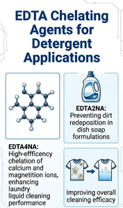 ผงสีขาว ยี่ห้อ DK EDTA-4Na 99% เอทิลีนไดอะมิเนตเตตร้าอะซีติก แอซิด ไดโซเดียม เกลือ สารเคมีอินทรีย์ ค่า pH 4.0-5.0 สำหรับอุตสาหกรรม - Product Image 2