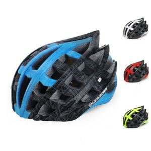 Casco de Ciclismo Multicolor con Gran Ventilación, Ligero, Resistente a Impactos (EPS), para Bicicleta de Montaña y Carretera, para Ciclismo al Aire Libre - Product Image 1