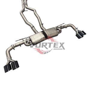 ระบบไอเสียสำหรับรถแข่งพอร์ช957พริกป่น3.6เคลือบไททาเนียมอัลลอย - Product Image 4
