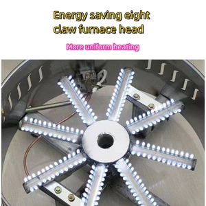 55cmprofessional tự động LPG tròn Tortilla và máy làm bánh thương mại - Product Image 6