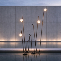 Profilé de canalisation en acier inoxydable pour éclairage LED de jardin IP65, CRI 85, pour allées, colonnades, passerelles et toitures
