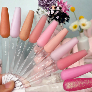 Poudre acrylique 3-en-1 Nude Cover 10g, texture onctueuse, classique, marque privée, système de trempage longue durée pour la manucure et le nail art en salon - Product Image 3
