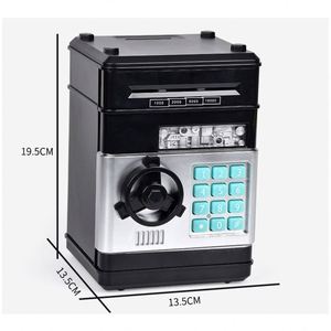 Tirelire automatique grande capacité de haute qualité pour enfants, avec déverrouillage par mot de passe créatif et mini-jouets motif lapin - Product Image 4