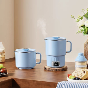 Portable Foldable Electric 800ml Stainless Steel Health Pot Multi Models Constant <strong>Temperature</strong> Traveling <strong>Kettle</strong> - Product Image 1