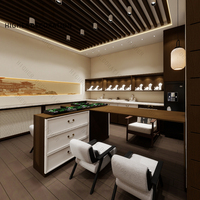 Vitrine à bijoux haute avec éclairage LED sur mesure, cadre en acier inoxydable, vitrine à bijoux en verre