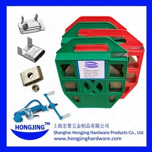 Correa de cinta de acero inoxidable, para cable, telecomunicaciones, transporte, postes - Product Image 6