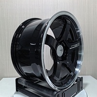 Jantes en alliage forgé polies, style rétro, 18-22 pouces, 5X112 5X114.3, pour XJ E-Type Rolls Royce Silver Shadow, modification de voitures classiques