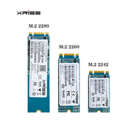 SSD M.2 NGFF 2280 Original Berkualitas Tinggi 100% Kapasitas Asli 128GB 256GB 512GB 1TB untuk Laptop Hard Drive Solid State Disk