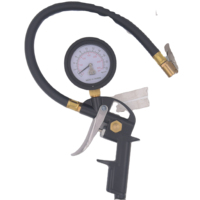 Manomètre numérique SFUTOOLS pas cher avec écran LCD, plage de pression 0-150/0-220 Lbs, ajustement universel, certifié CE, garantie 1 an