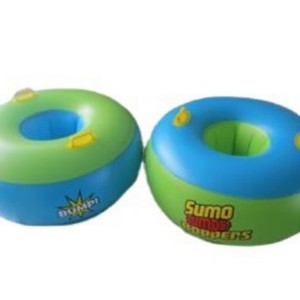 OEM Sumo Rings <b>Inflatable</b> Bumper Balls For Outdoor Play Adults Children Green Blue Set - Product Image 1