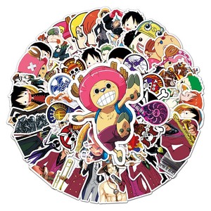 56 autocollants pour ordinateur portable, iPad, <span class=keywords><strong>manga</strong></span>, dessin animé, impression, PVC imperméable, autocollants d'anime, vente directe d'usine - Product Image 5