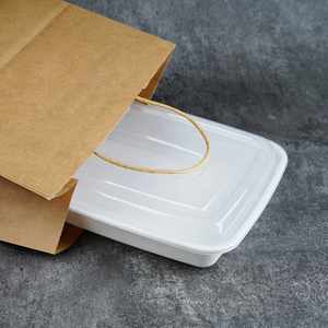 12/16/24/28/32/38/58oz Wholesale pp Plastic <b>Microwavable</b> Take Away TakeOut <b>Storage</b> Food Container Meal Prep Container Disposable - Product Image 1