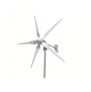 ルーフトップグリッドタイ230V3KW/5ブレードサイレントワーキング高効率水平軸風力タービンHAWT風車