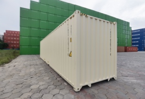 ตู้คอนเทนเนอร์ขนส่งสินค้าทางทะเลแบบแห้งขนาด 40HQ ใหม่เอี่ยม ยี่ห้อ Custom High Cube - Product Image 5