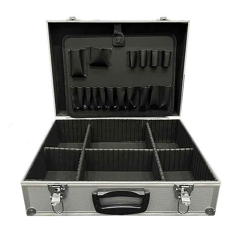 Caixa de armazenamento de liga de metal portátil personalizada, caixa de alumínio para exibição, caixa de liga de alumínio com amostra personalizada, preço de atacado