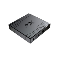 Fábrica de Mini TV Box NEX Amlogic S905X4 4GB 32GB ATV WiFi 6 4K BT5 Android 14 con Control Remoto por Voz