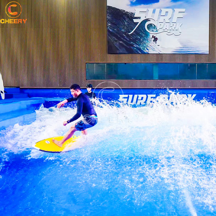 Fábrica de passeios em parques aquáticos de surf artificial, máquina de surf, casa de ondas para clubes esportivos de aventura, flowrider