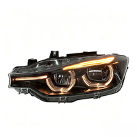 SJC USA STOCK RGB LED-Scheinwerfer für BMW 3er Serie F30 F31 F35 2012-2018 Mehrfarbige DRL Tagfahrlichter Auto-Zubehör
