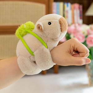 Wowei Kapipala <span class=keywords><strong>Papa</strong></span> Ring Soft Plush Toy Girl Doll con rollo de muñeca Pulseras promocionales para niños - Product Image 3