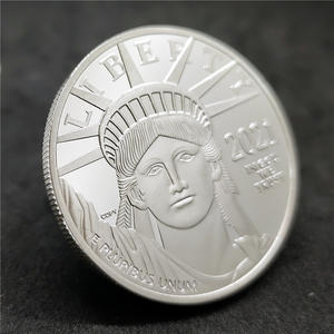 銀メッキ 2025年記念米国コイン アメリカンイーグル 1オンス 自由の女神イーグル - Product Image 5