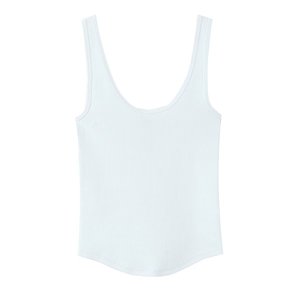 PB&ZA Novedad de Verano: <span class=keywords><strong>Camiseta</strong></span> sin Mangas con Tirantes Anchos y Cuello Redondo, Estilo Americano, Ajustada, de Algodón, para <span class=keywords><strong>Mujer</strong></span>, 3641016 - Product Image 2