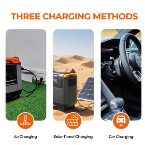 Centrale électrique 220v AC 3000 Watts Rechargeable Home <span class=keywords><strong>Camping</strong></span> 3000 W Power Bank Lifepo4 Générateur solaire avec batterie au lithium 3000 W - Product Image 5