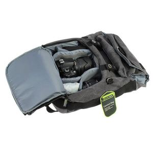 Sac à dos pour appareil photo Concept Camera, compatible DSLR/SLR, étanche, avec compartiment pour ordinateur portable 15,6 pouces et support pour trépied, fabriqué en usine BSCI. - Product Image 3