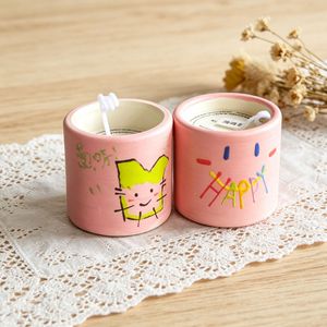 Vela Aromática de Cerámica Hecha a Mano, Linda Taza de Dopamina, Decoración para el Hogar, Regalo - Product Image 4