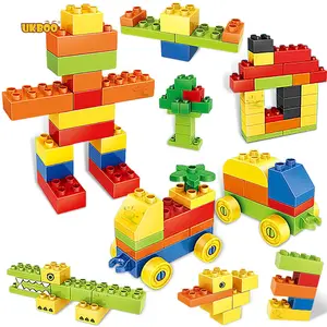 Ukboo Groothandel Exw Prijs H114 148Pcs Bouw Creatief Educatief Speelgoed Bricks Animal Kids