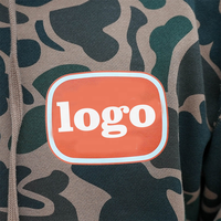 Sweat-shirt à capuche de chasse camouflage canard à manches longues, personnalisé, épais, pour activités de plein air et safari en jungle