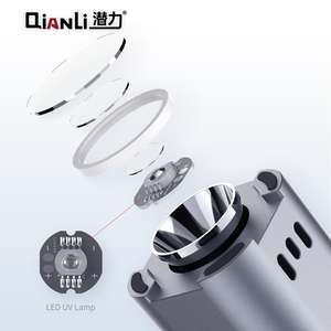 Lámpara QIANLI <span class=keywords><strong>IUV</strong></span>, Lámpara Inteligente de Curado con Aceite Verde, Lámpara de Curado Óptico con Adhesivo LED UV IR para Placa Base - Product Image 5