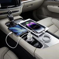 Eenvoudige bediening Geen complexe instelling USB-autotelefoonoplader Gemakkelijk snel opladen in de auto Alle mensen gebruiken opladers Autolader