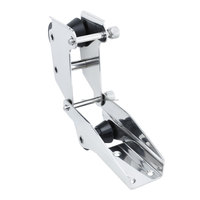 Nouveau rouleau d'arc d'ancre de bateau articulé/pivotant en acier inoxydable rouleau d'ancrage à Double arc articulé goupilles à dégagement rapide nouveau support de tige